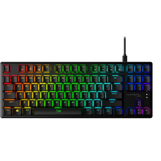 HP HyperX Alloy Origins RGB Mechanical Gaming Keyboard, HX Red-US HP HyperX Alloy Origins RGB Mechanical Gaming Keyboard, HX Red-US