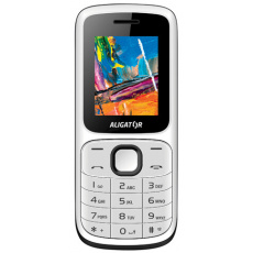 ALIGATOR D210 Dual sim bílo-černý ALIGATOR D210 Dual sim bílo-černý