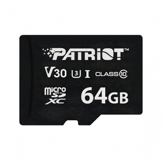 Patriot VX V30 U3/Micro SDXC/64GB/UHS-I U3 / Class 10