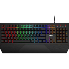 AOC GK200/Drátová USB/US layout/Černá AOC GK200/Drátová USB/US layout/Černá