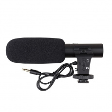 Doerr CV-02 Stereo směrový mikrofon pro kamery i mobily Doerr CV-02 Stereo směrový mikrofon pro kamery i mobily
