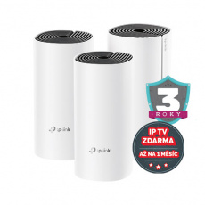 TP-Link AC1200 Whole-Home Mesh Wi-Fi System Deco M4(3-Pack), 2xGigabit port