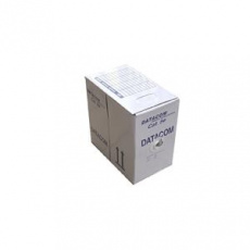 DATACOM FTP lanko CAT5E PVC 305m box šedý