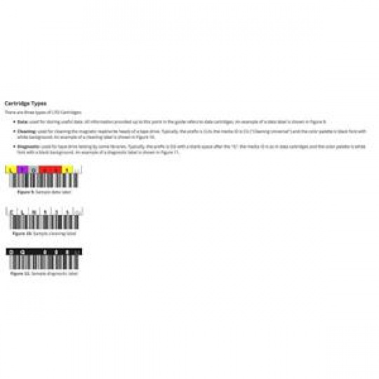 IBM System x - samostatný label pro data cartridge - 1ks