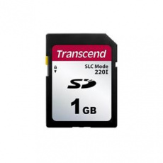 Transcend 1GB SD220I MLC průmyslová paměťová karta (SLC Mode), 22MB/s R,20MB/s W, černá Transcend 1GB SD220I MLC průmyslová paměťová karta (SLC Mode), 22MB/s R,20MB/s W, černá