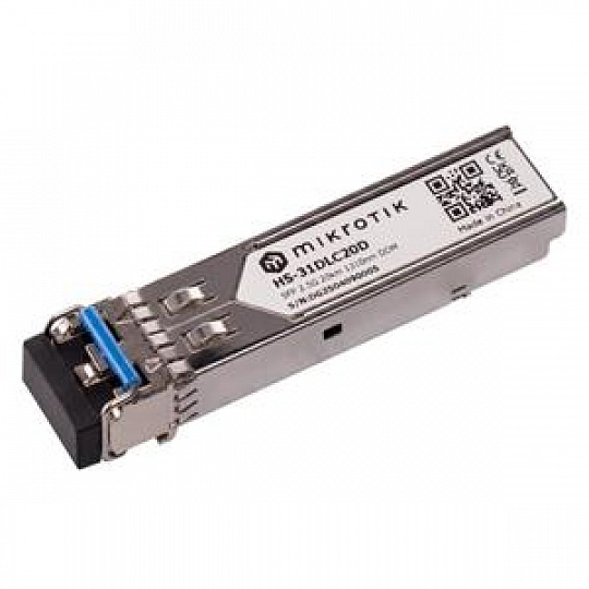 MikroTik HS-31DLC20, 1G/2.5G SFP SM modul (20km) MikroTik HS-31DLC20, 1G/2.5G SFP SM modul (20km)