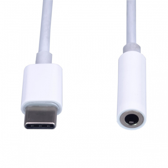 PremiumCord redukce USB-C na jack 3,5mm, 10 cm