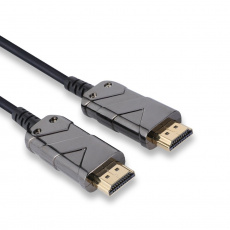 PremiumCord Ultra High Speed HDMI 2.1 optický fiber kabel 8K@60Hz,zlacené 15m PremiumCord Ultra High Speed HDMI 2.1 optický fiber kabel 8K@60Hz,zlacené 15m