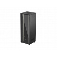 19" VOLNĚ STOJÍCÍ RACKOVÁ SKŘÍŇ 47U 800X800 ČERNÉ SKLENĚNÉ DVEŘE LANBERG (PLOCHÉ BALENÍ)