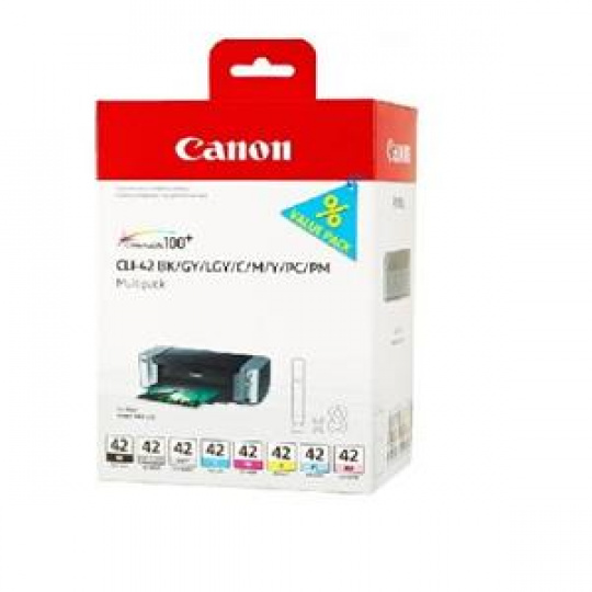 Canon cartridge CLI-42 BK/GY/LGY/C/PC/M/PM/Y/Multipack/8inks / 8x13ml