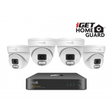 iGET HGNVK84804 - kamerový PoE set, 2K rozlišení, 8CH NVR + 4x kamera se zvukem, IR + LED, CZ app iGET HGNVK84804 - kamerový PoE set, 2K rozlišení, 8CH NVR + 4x kamera se zvukem, IR + LED, CZ app