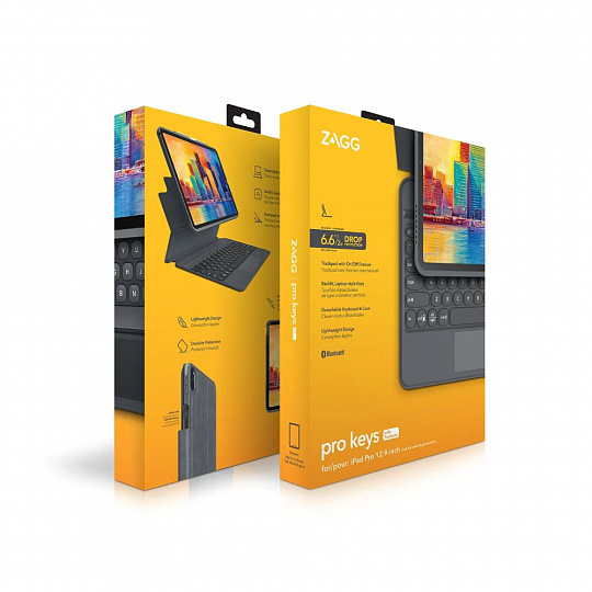 Pro Keys+trackpad iPad 12.9 (21/22)/Air 13"čern EN Pro Keys+trackpad iPad 12.9 (21/22)/Air 13"čern EN