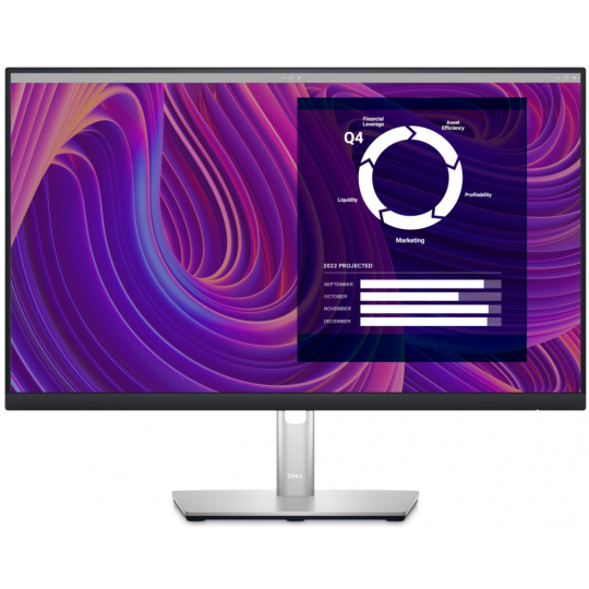 Dell/P2423DE/23,80"/IPS/QHD/60Hz/5ms/Blck-Slvr/3RNBD