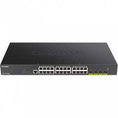 D-Link DGS-1250-28XMP Smart switch 24x Gb PoE+, 4x 1G/10G SFP+, 370W