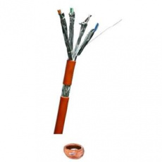 DATACOM S/FTP drát CAT7 LSOH,Eca 100m, plášť oranžový DATACOM S/FTP drát CAT7 LSOH,Eca 100m, plášť oranžový