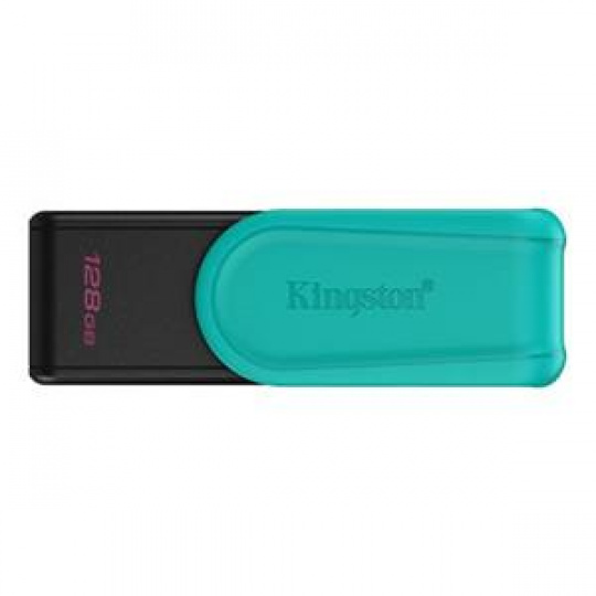 KINGSTON 128GB Portable USB 3.2 Gen 1 DataTraveler Exodia S (Black/Turquoise)