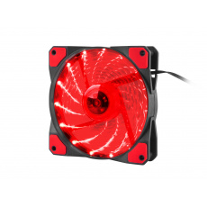 Ventilátor Genesis Hydrion 120, červené LED, 120mm Ventilátor Genesis Hydrion 120, červené LED, 120mm