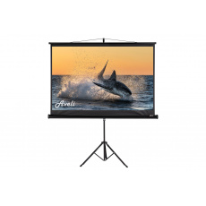 Projekční plátno AVELI stativ, 150x94cm (16:10) 70", černý tubus Projekční plátno AVELI stativ, 150x94cm (16:10) 70", černý tubus