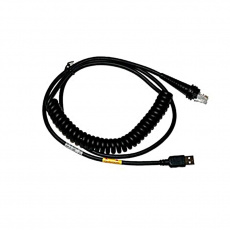 USB kabel, 12V locking, 5m, kroucený, 5V host powe