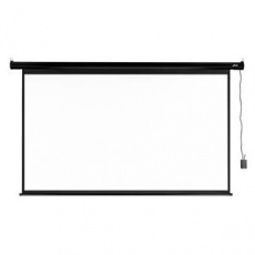 AVELI elektrické projekční plátno, 221x125 (16:9) 100", černý tubus