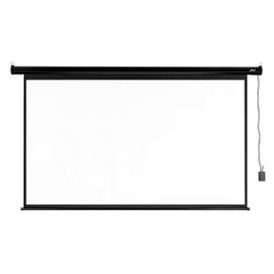 AVELI elektrické projekční plátno, 221x125 (16:9) 100", černý tubus