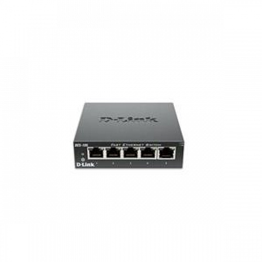 D-Link 5-Port Fast Ethernet Unmanaged Desktop Switch, DES-105/V D-Link 5-Port Fast Ethernet Unmanaged Desktop Switch, DES-105/V