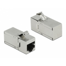 Delock Síťový prodlužovací kabel pro Modul Easy 45 S/FTP ze zástrčkového konektoru RJ45 na zásuvkový kon Delock Síťový prodlužovací kabel pro Modul Easy 45 S/FTP ze zástrčkového konektoru RJ45 na zásuvkový kon