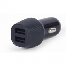 GEMBIRD TA-U2C48A-CAR-01 – 2portová USB nabíječka do auta, 4,8 A, černá GEMBIRD TA-U2C48A-CAR-01 – 2portová USB nabíječka do auta, 4,8 A, černá