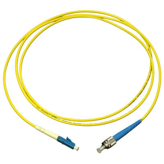 Optický patchcord 9/125 LC - FC, PC  15m, OS2