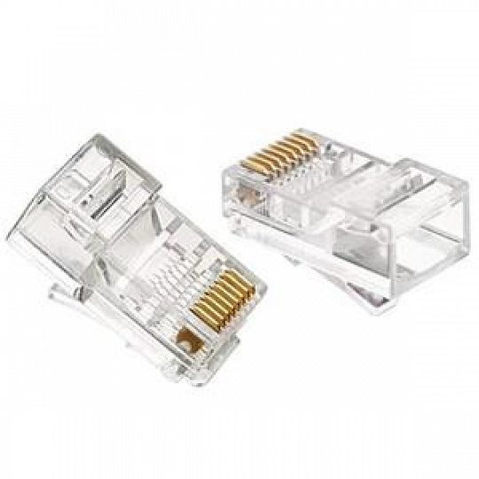 PremiumCord Konektor RJ45 8pinů UTP Cat5e na lanko (licna), balení 100ks PremiumCord Konektor RJ45 8pinů UTP Cat5e na lanko (licna), balení 100ks