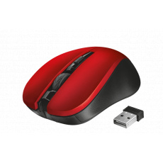 myš TRUST Mydo Silent Click Wireless Mouse - red (tichá myš) myš TRUST Mydo Silent Click Wireless Mouse - red (tichá myš)