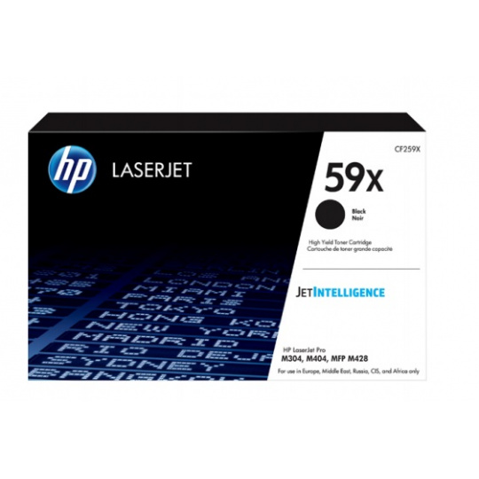 HP 59X Black LaserJet Toner Cartridge, CF259X