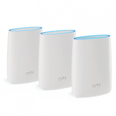 Netgear Orbi AC3000 Tri-Band WiFi System Router + 2 Satellite, RBK53S Netgear Orbi AC3000 Tri-Band WiFi System Router + 2 Satellite, RBK53S