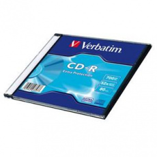 VERBATIM CD-R 700MB, 52x, slim case 200 ks