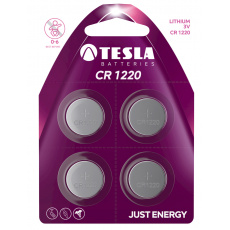 TESLA - baterie TESLA CR1220, 4ks, CR1220