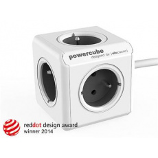 Zásuvka prodluž. PowerCube EXTENDED. Grey, 5-ti rozbočka, kabel 1,5m Zásuvka prodluž. PowerCube EXTENDED. Grey, 5-ti rozbočka, kabel 1,5m