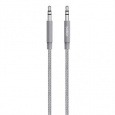Belkin 3.5mm Jack M/M Metallic MIXIT, 1.2m šedý