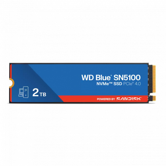SSD 2TB WD Blue SN5100 NVMe M.2 PCIe Gen4 2280