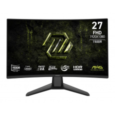 MSI MAG/274CF X24/27"/VA/FHD/240Hz/0,5ms/Černá/3R MSI MAG/274CF X24/27"/VA/FHD/240Hz/0,5ms/Černá/3R