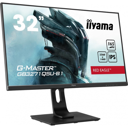 iiyama G-Master/GB3271QSU/31,5"/IPS/QHD/165Hz/1ms/Black/3R