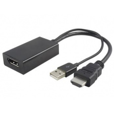 PremiumCord adaptér HDMI to DisplayPort Male/Female s napájením z USB PremiumCord adaptér HDMI to DisplayPort Male/Female s napájením z USB
