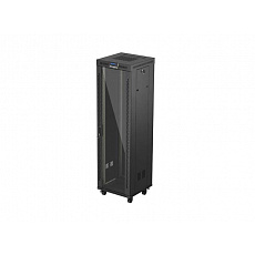 19" VOLNĚ STOJÍCÍ RACKOVÁ SKŘÍŇ 42U/600X600 (FLAT PACK) S PROSKLENÝMI DVEŘMI LCD ČERNÁ LANBERG V2 19" VOLNĚ STOJÍCÍ RACKOVÁ SKŘÍŇ 42U/600X600 (FLAT PACK) S PROSKLENÝMI DVEŘMI LCD ČERNÁ LANBERG V2