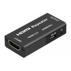 PC HDMI 2.0 repeater až do 40m, rozlišení 4Kx2K@60 PC HDMI 2.0 repeater až do 40m, rozlišení 4Kx2K@60
