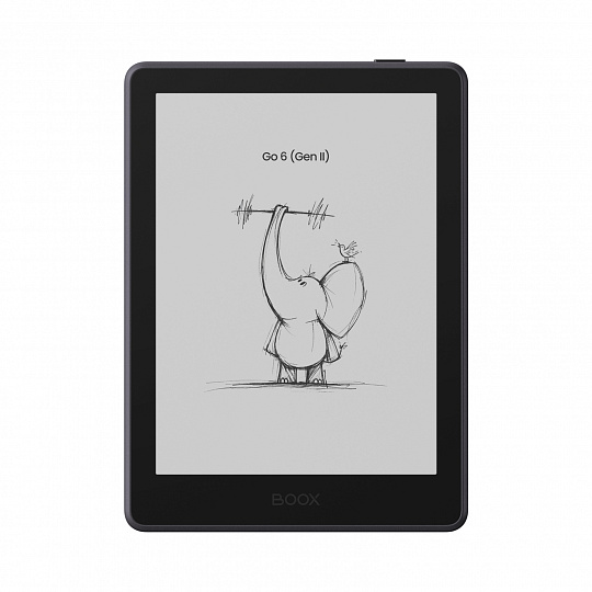 E-book ONYX BOOX GO 6 (Gen II), plum, 6" Carta 1300, 32GB, Bluetooth, Android 11, E-ink displej