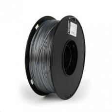 GEMBIRD, Tisková struna (filament) PLA PLUS, 1,75mm, 1kg, stříbrná GEMBIRD, Tisková struna (filament) PLA PLUS, 1,75mm, 1kg, stříbrná