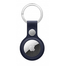 AirTag FineWoven Key Ring - Navy AirTag FineWoven Key Ring - Navy