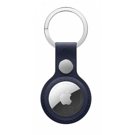 AirTag FineWoven Key Ring - Navy AirTag FineWoven Key Ring - Navy
