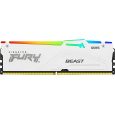 Kingston FURY Beast/DDR5/128GB/5600MHz/CL40/4x32GB/RGB/White