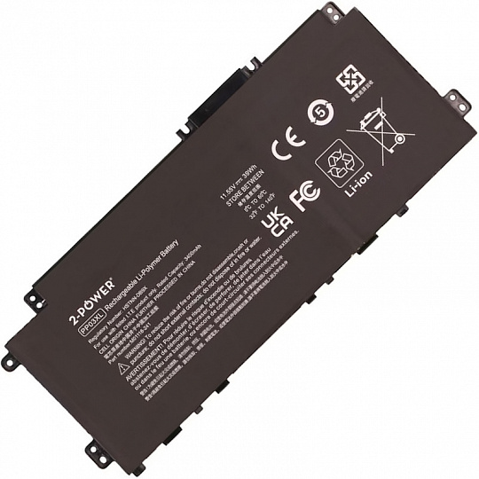 2-POWER Baterie 11,55V 3400mAh pro HP Pavilion 13-bb1000 series , HP Pavilion 14-dv0000 series 2-POWER Baterie 11,55V 3400mAh pro HP Pavilion 13-bb1000 series , HP Pavilion 14-dv0000 series