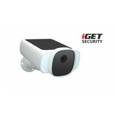 iGET SECURITY EP29 White - WiFi solární bateriová FullHD kamera, IP66, samostatná i pro alarm M5